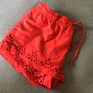 BRIGHT PINK ROXY SHORTS